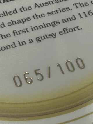 2025 CA Traders The Ashes Moments Gold Steve Waugh Carries Australia To Victory With Two Centuries 065/100 #AMG 06/30