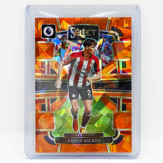 2023-24 Panini Select Aaron Hickey Orange Cracked Ice 116/145