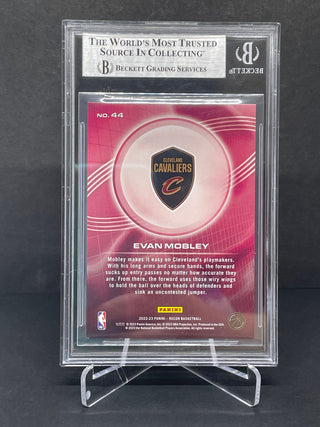 2022-23 Panini Recon Holo Dots Evan Mobley BGS 8.5 NM-MT+