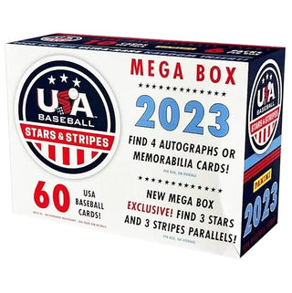 2023 Panini USA Stars & Stripes Baseball Mega Box