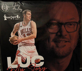 1991 NBA Hoops Luc Longley Signed Draft Card Minnesota Timberwolves - No. 552