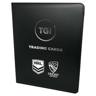 TGI cricket NRL Generic Trading Card Album