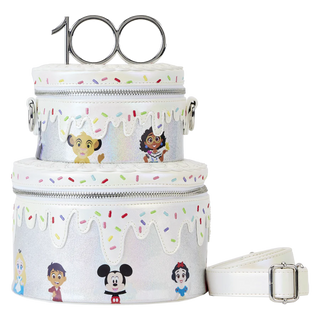 Loungefly Disney 100th Celebration Cake Crossbody