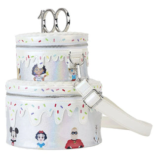 Loungefly Disney 100th Celebration Cake Crossbody
