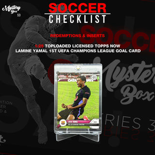 Soccer Trading Card Mystery Box – Series 3