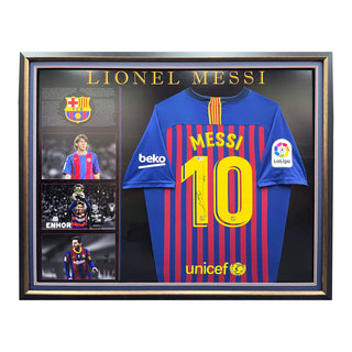 Replica FC Barcelona Jersey Signed by Lionel Messi - Beckett Authenticated