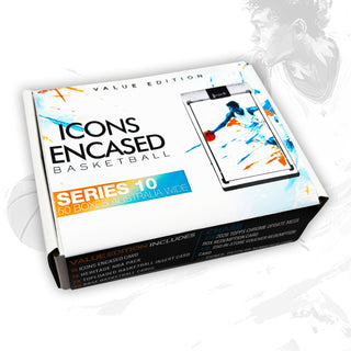 Icons Encased Basketball Mystery Box - Series 10 Value Edition