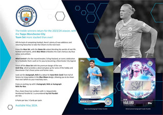 2023-24 Topps Manchester City Soccer Team Set Box