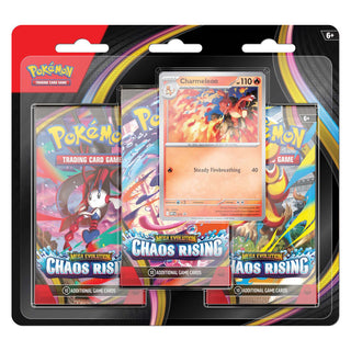 Pokémon TCG: Mega Evolution Chaos Rising 3-Booster Blister - (Pre Order 22/05/2026)
