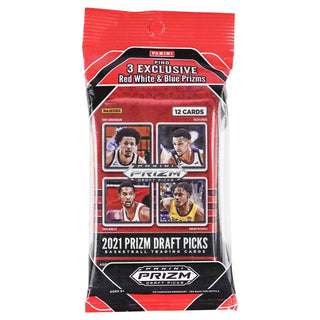 2021/22 Panini Prizm Draft Picks Basketball Cello Multi Pack (Red, White, and Blue Prizms!)