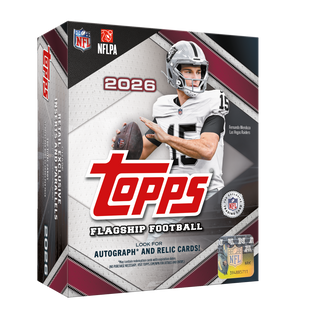 PREORDER:  2026 Topps Flagship Football Mega Box (21 August)