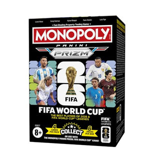 2026 Panini Prizm Monopoly FIFA World Cup Soccer Blaster Box (Millionaire Black Inserts!)