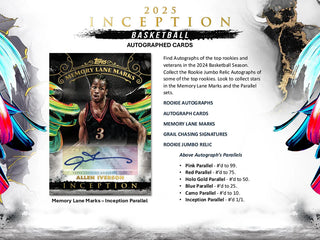 2024-25 Topps Inception Basketball Hobby Box (Pre Order)