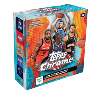Topps Chrome NBL 2024/2025 Basketball Trading Cards - Mega Box (From August 22nd)