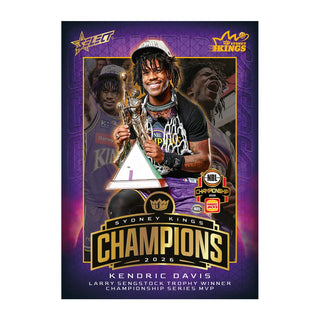NBL26 Champions Sydney Kings Limited Edition Card Set