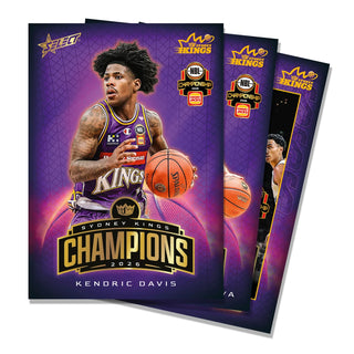 NBL26 Champions Sydney Kings Limited Edition Card Set