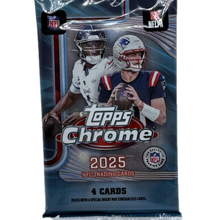 2025 Topps Chrome® Football - Sealed Pack