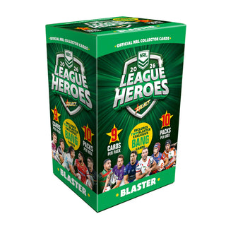 Select 2026 NRL League Heroes Blaster Box - (Pre Order Feb 26)