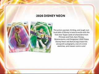 2026 Topps Disney Neon - Value Box