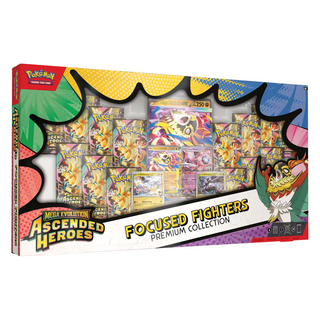 PREORDER: Pokémon TCG Mega Evolution Ascended Heroes Focused Fighters Premium Collection