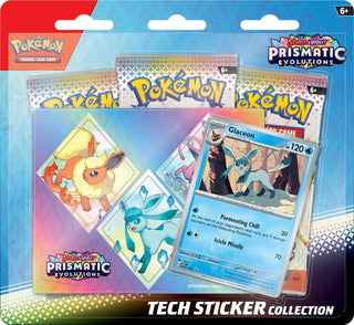 POKÉMON TCG Scarlet & Violet 8.5 Prismatic Evolutions Tech Sticker Collection (Available Late May)