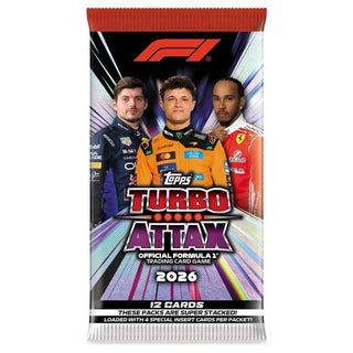 PREORDER:  Topps Formula 1 Turbo Attax 2026 Booster Pack (ETA 30th Sept 2026)