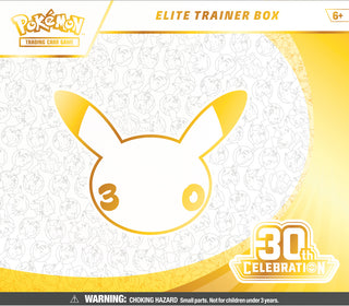 PREORDER:  Pokémon TCG: 30th Celebration Elite Trainer Box (16TH Sept 9am)