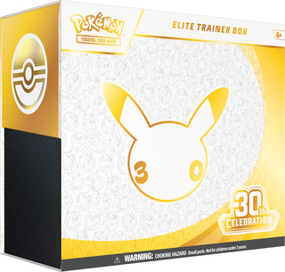 PREORDER:  Pokémon TCG: 30th Celebration Elite Trainer Box (16TH Sept 9am)