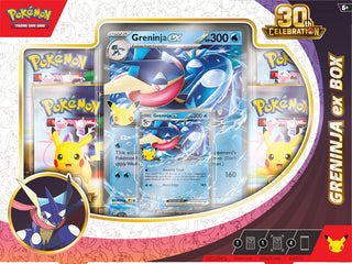 PREORDER: Pokemon TCG: 30th Celebration Sylveon ex Box / Greninja ex Box(16TH Sept 9am)