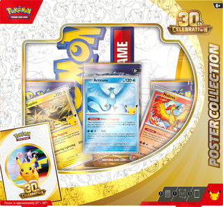 PREORDER: Pokémon TCG: 30th Celebration Poster Collection (16TH Sept 9am))