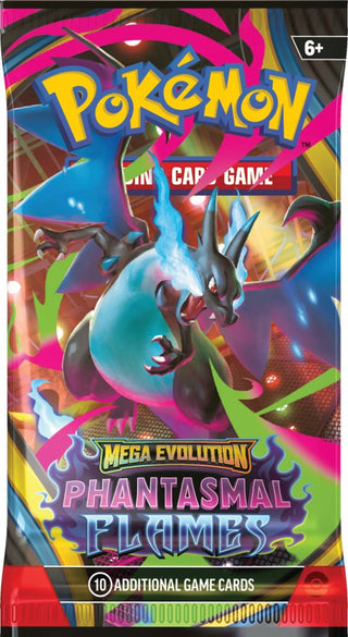 Pokémon TCG: Mega Evolution - Phantasmal Flames Booster Pack - Pre Order