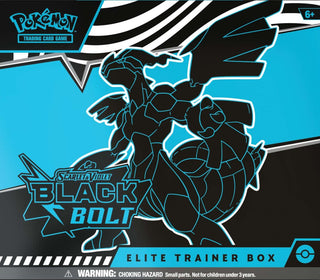 Pokémon TCG: Scarlet & Violet - Black Bolt Elite Trainer Box (Mid July)