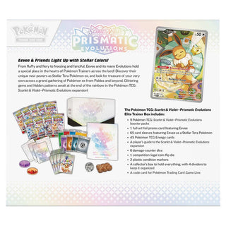 Pokémon TCG: Scarlet & Violet—Prismatic Evolutions Elite Trainer Box (Available Late May)