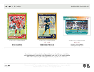 2024 Panini Score Football 6-Pack Blaster Box