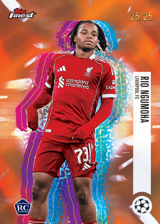 PREORDER 25th June: 2025/26 Topps® Finest UEFA Club Competitions Soccer Hobby Box