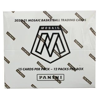 2020-21 Panini Mosaic NBA 12 Pack Cello Box