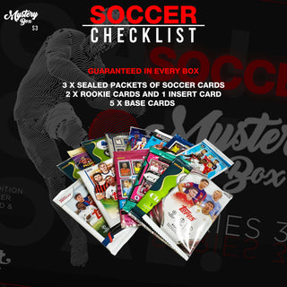 Soccer Trading Card Mystery Box – Series 3