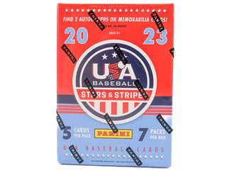 2023 Panini USA Stars & Stripes Baseball 7-Pack Blaster Box