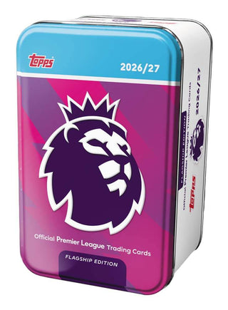 PREORDER:  Topps Flagship Premier League 2027 - Super Tin (ETA Oct 2026)