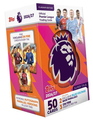 PREORDER:  Topps Flagship Premier League 2027 - Super Tin (ETA Oct 2026)