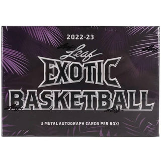 2022-23 Leaf Exotic NBA Basketball Hobby Box