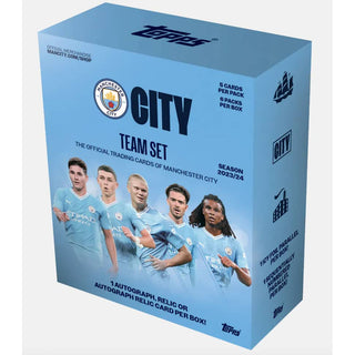 2023-24 Topps Manchester City Soccer Team Set Box