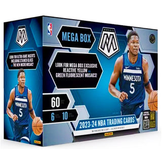 2023/24 Panini Mosaic Basketball Mega Box (Yellow & Green Mosaics!)