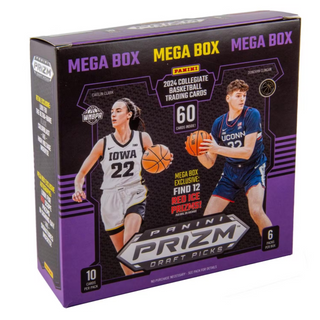 2024/25 Panini Prizm Draft Basketball Mega Box (Red Ice Prizms!)