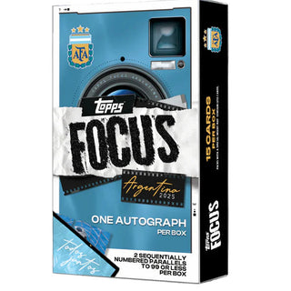 2024-25 Topps Focus Soccer Argentina Hobby Box