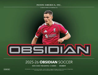 2025-26 Panini Obsidian Soccer Hobby Box