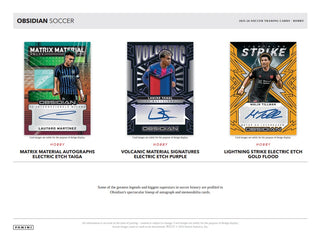2025-26 Panini Obsidian Soccer Hobby Box