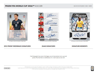 2026 Panini Prizm FIFA World Cup Soccer Hobby Box