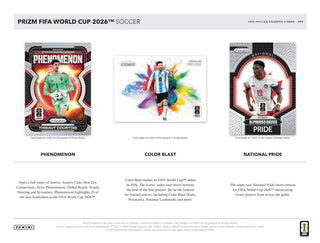 2026 Panini Prizm World Cup Soccer Mega Box