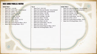PREORDER:  2026 Topps Tier One Baseball Hobby Box